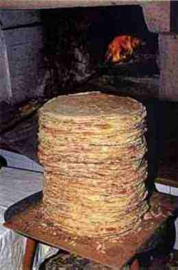 il pane "casasatu" è un prodotto locale